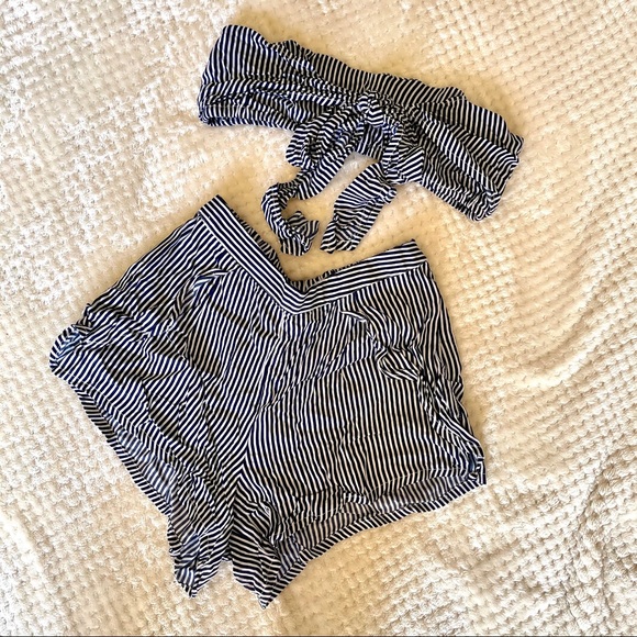 Boohoo Other - BooHoo Two Piece Tie Set